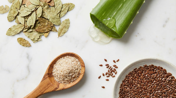 Natural ingredients for a 15 day gut cleanse including senna aloe and psyllium
